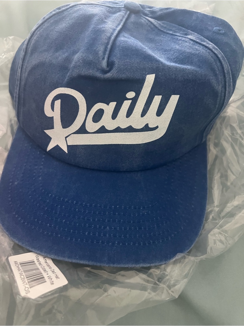DAILY DRILLS Blue Baseball Cap           SOLD OUT